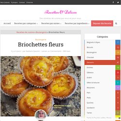 Briochettes fleurs