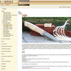 Knife Supplies Webshop - Brisa - online shop for knife supplies