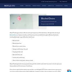 Get Quick CCTV Drainage Investigation