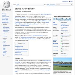 Bristol-Myers Squibb - Wiki