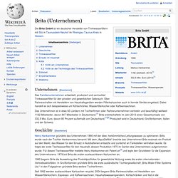 Brita (Unternehmen)