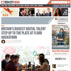Britain's biggest digital talent step up to the plate at Flood Hackathon