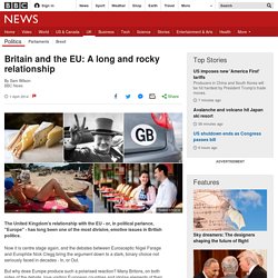 Britain and the EU: A long and rocky relationship