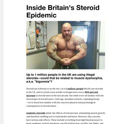 Inside Britain's Steroid Epidemic - VICE