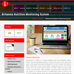 Britannia Nutrition Monitoring System
