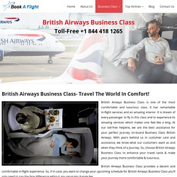 British Airways Business Class