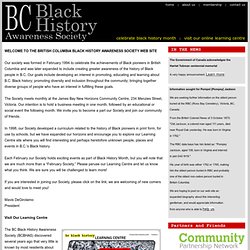 British Columbia Black History Awareness Society