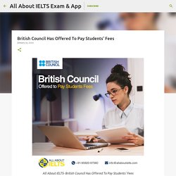 British Council Has Offered To Pay Students' Fees