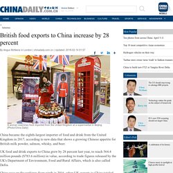 CHINADAILY 14/02/18 British food exports to China increase by 28 percent