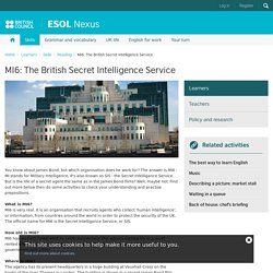 MI6: The British Secret Intelligence Service