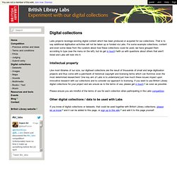 British Library Labs - BL Collections