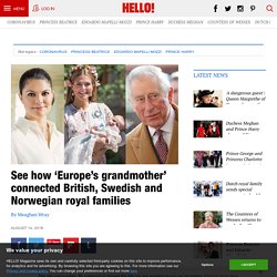 British, Swedish and Norwegian royal family connections in new family tree
