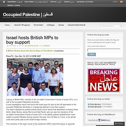 Israel hosts British MPs to buy support