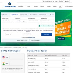 Convert GBP to INR at Best Exchange Rates