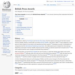 British Press Awards