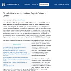B&20 British School is the Best English School in London