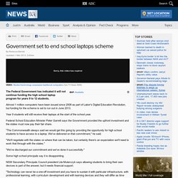 Government set to end school laptops scheme