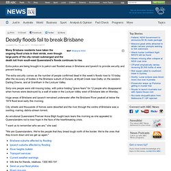 Deadly floods fail to break Brisbane