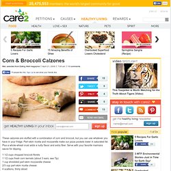 Corn & Broccoli Calzones