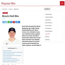 Brock Holt - Net worth, Salary, Height, Age, Wiki