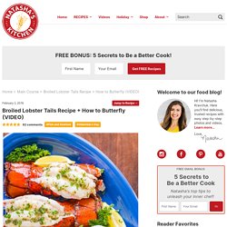 Broiled Lobster Tails Recipe + How to Butterfly