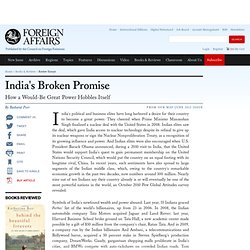 India's Broken Promise