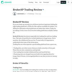 BrokerXP Trading Review