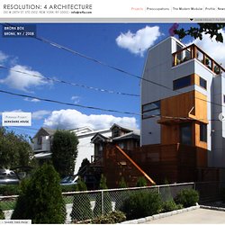 Bronx Box « Resolution: 4 Architecture