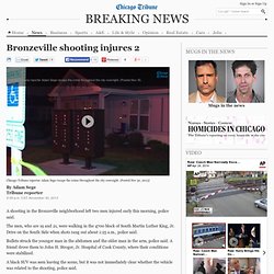Bronzeville shooting injures 2