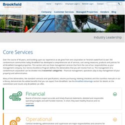 Brookfield Condominium Services