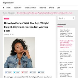 Brooklyn Queen Wiki, Bio, Age, Weight, Height, Boyfriend, Career, Net worth & Facts - Biography Gist