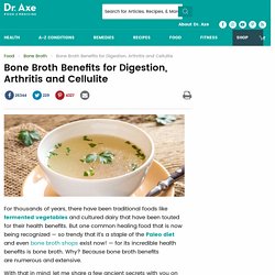 Bone broth benefits for health, joint pain digestion-Dr Axe