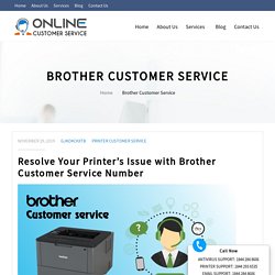 Brother Customer Service Phone Number