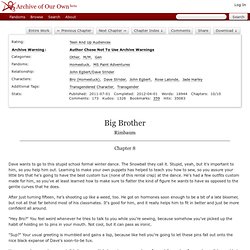 Big Brother - Chapter 8 - Rimbaum - Homestuck, MS Paint Adventures
