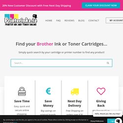 Buy Brother Printer Ink Cartridges