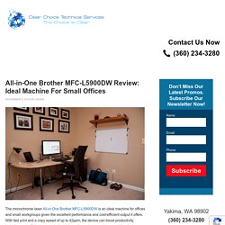All-in-One Brother MFC-L5900DW Review: Ideal Machine For Small Offices