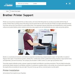 Brother Printer Customer Service
