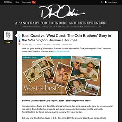 East Coast vs. West Coast: The Odio Brothers’ Story in the Washington Business Journal