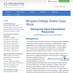 Broward College Online Case Study