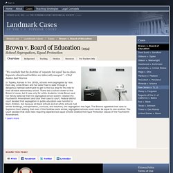 Brown v. Board of Education