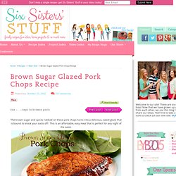 Brown Sugar Glazed Pork Chops Recipe