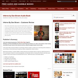 Dan Brown Inferno Download Free Audio book