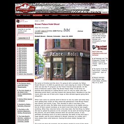 Brown Palace Hotel Ghost - Denver, Colorado - June 19, 2005