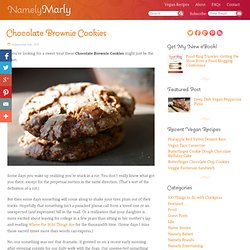 Chocolate Brownie Cookies & Namely Marly