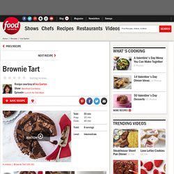 Brownie Tart Recipe