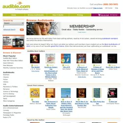 Browse Audible.com Audio Books and Best-Selling Digital Audio