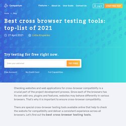 Best cross browser testing tools: reviews and comparison