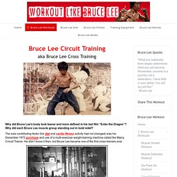 Bruce Lee Circuit Training & Cross Training