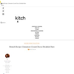 Brunch Recipe: Cinnamon-Cream Cheese Breakfast Bars Recipes from The Kitchn