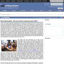 Bruno Devauchelle : PIX va-t-il subir le même sort que le B2i ?